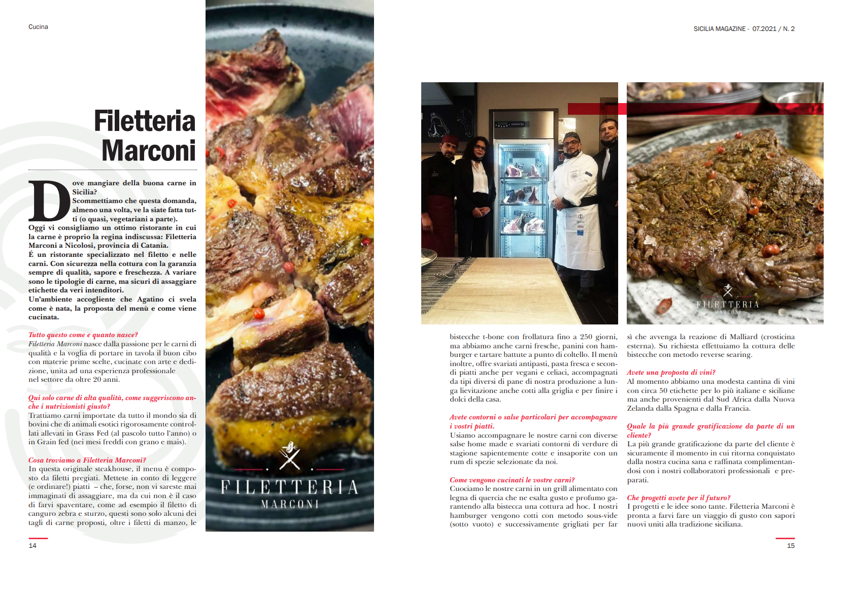 Filetteria Marconi il piacere di gustare