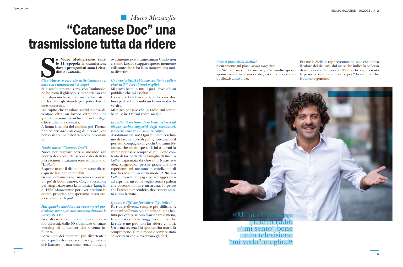 “Catanese Doc”, una trasmissione tutta da ridere.