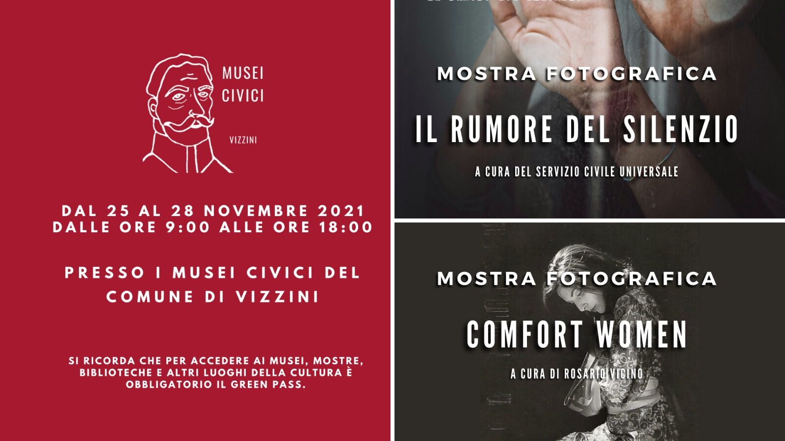 I Musei Civici di Vizzini ospitano due mostre per dire No alla violenza sulle donne