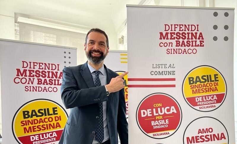 Federico Basile accelera sulla presa di Palazzo Zanca. In suo aiuto cinque liste, una capitanata De Luca
