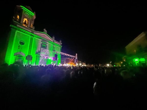 Nino Frassica e il Santuario illuminato