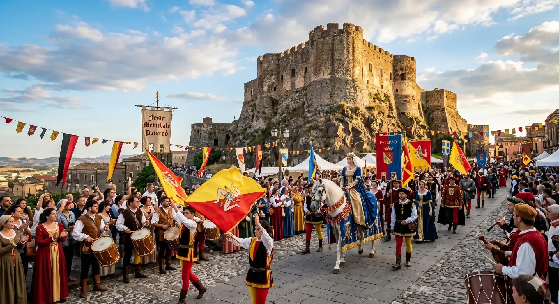 Paternò si tuffa nel passato: torna la Festa Medievale alla corte di Bianca di Navarra